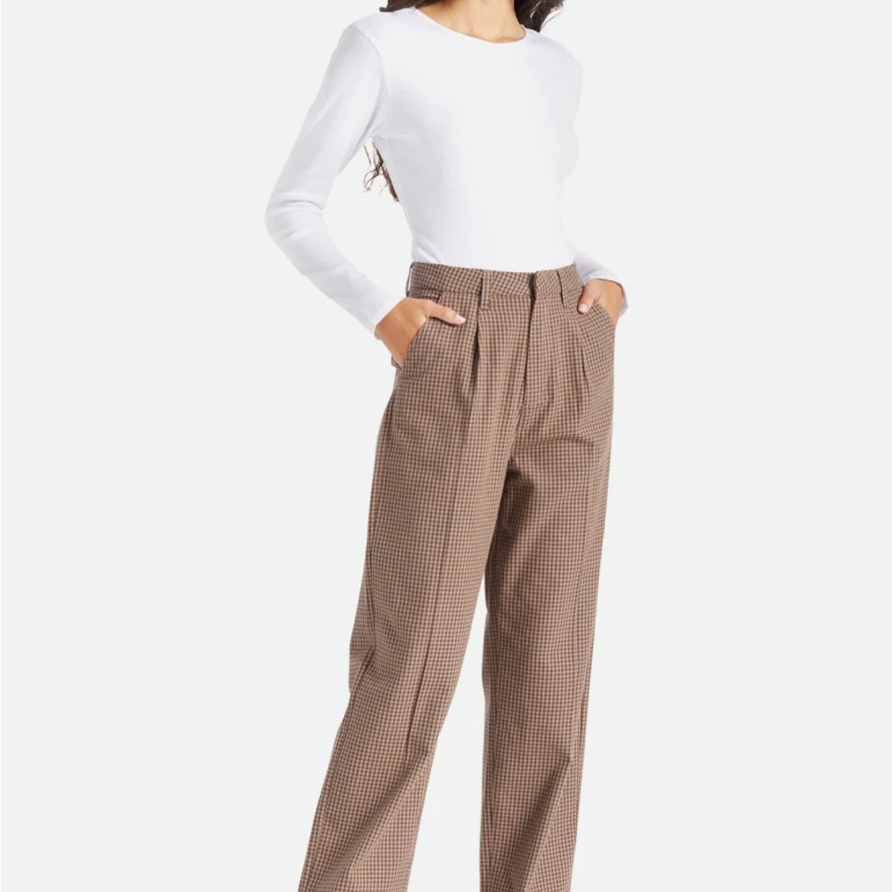 Brixton Plaid Pants
